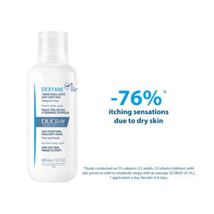 Ducray - Dexyane Emollient Cream - Dry to Very Dry Skin - Face, Body - 400ml