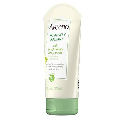 Aveeno Positively Radiant, Skin Brightening, Daily Face Scrub and Exfoliator - Zecoya