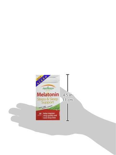 Melatonin Stress and Sleep Support - Zecoya