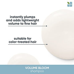 BIOLAGE VolumeBloom Shampoo, Volumizing Shampoo For Thin Hair, Lightweight Volume & Shine, Paraben-Free Shampoo, 400 millilitres