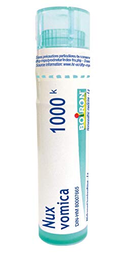 Boiron Nux Vomica 1000k, 80 Pellets, Homeopathic Medicine