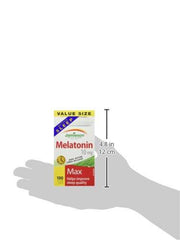 Melatonin 10 mg Maximum Strength Dual Action Timed Release - Value Size, Gluten-Free , 100 Count (Pack of 1)