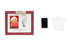 Kate & Milo Plaid Print Keepsake Holiday Frame Photo Frame, Baby’s First Christmas Picture Frame, My First Christmas 2021