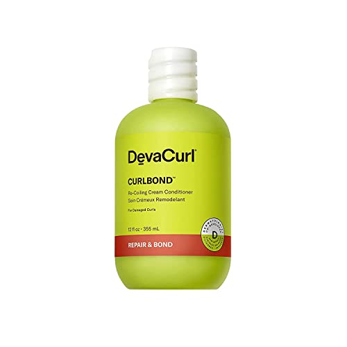 DevaCurl CurlBond Conditioner, Re-Coiling Cream Conditioner, 355mL