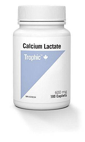 Trophic Calcium Lactate, 180 Count