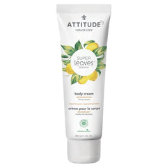 ATTITUDE Body Cream, EWG Verified, Hypoallergenic, Plant and Mineral-Based Ingredients, Vegan and Cruelty-free Beauty and Personal Care Products, Regenerating, Lemon Leaves, 240 ml