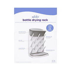 Ubbi Vertical Baby Bottle Drying Rack, Countertop Drying Rack Baby Accessory