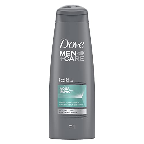 Dove Men+Care Shampoo for men with fine and thin hair, Aqua Impact, 355 ML