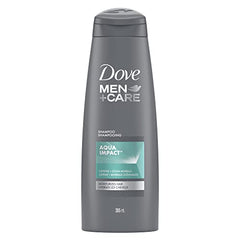 Dove Men+Care Shampoo for men with fine and thin hair, Aqua Impact, 355 ML