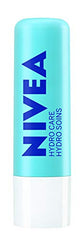 NIVEA Hydro Care Lip Balm, (2 X 4.8g) | Made with Aloe Vera & Shea Butter, 24H Hydration, Transparent