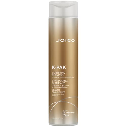 Joico K-PAK Daily Clarifying Shampoo to Remove Chlorine & Buildup | For Damaged Hair | Repair & Prevent Breakage | Boost Shine | With Keratin & Guajava Fruit Extract