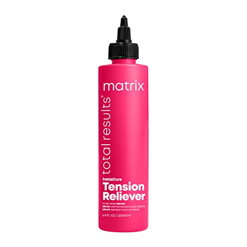 Matrix Hair Serum, Instacure Tension Reliever Leave-In Serum, Leave-In Hair Treatment, Moisturizes, Refreshes Dry, Irritated Scalp, All Hair Types, Protective,Tight Hairstyles, With Biotin, 200ml