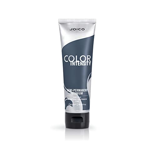 Joico Color Intensity Semi Permanent Hair Dye, Trendy Titanium Colour for Women or Men, 4oz