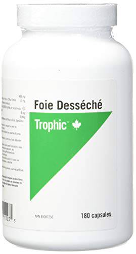 Trophic Desiccated Liver 180 Capsules