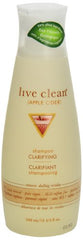 Live Clean Shampoo, Clarifying Apple Cider, 350 mL ( Packaging may vary )