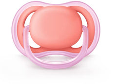 Philips Avent Ultra Air Pacifier 6-18m, pink/peach, 4 pack, SCF245/42