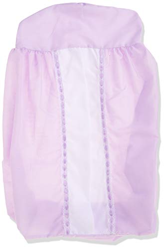 BabyDoll Bedding Regal Diaper Stacker, Lavender