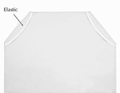 American Baby Company 10-Piece Cotton-Polyester Blend, Standard Day Care Cot Sheets, White, 23" x 51"