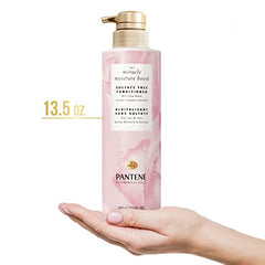 Pantene Conditioner with Rose Water, Sulfate Free, Nutrient Blends Miracle Moisture Boost, 400 mL