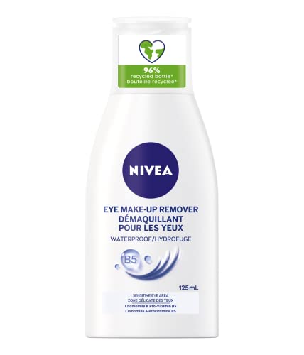 NIVEA Waterproof Eye-Makeup Remover, 125mL