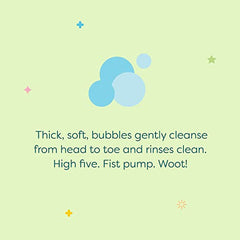 Babyganics Baby Bubble Bath, Made with Plant-Derived & Non-Allergenic Ingredients, Use as Both Baby Shampoo & Body Wash, Tear Free, Chamomile Verbena Scent, 591 ml Bottle