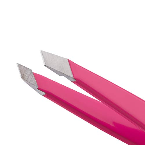 TWEEZERMAN Mini Slant Tweezer, Flamingo Pink