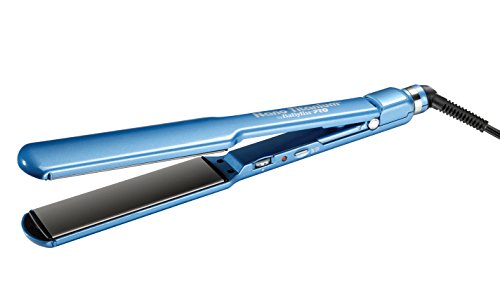 BaBylissPRO Nano-Titanium & Ceramic Ultra-Slim, Extra-Long Flat Iron with 1.5 inch wide floating plates, 1 Count