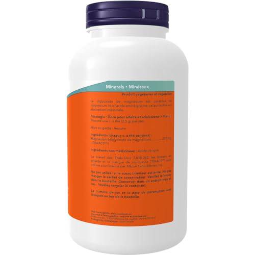 Now Foods Magnesium Bisglycinate Powder 227g