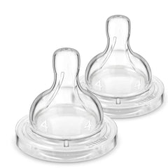 Philips Avent Anti-colic Baby Bottle Flow 4 Nipple, 2 pack, SCY764/02