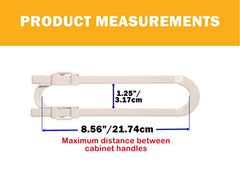 Dreambaby Cabinet Glide Lock Extra Long