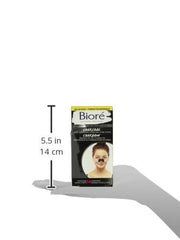 Bioré Deep Cleansing Charcoal Pore Strips Value Pack for Instant Pore Unclogging and Blackhead Removal (14 Count)