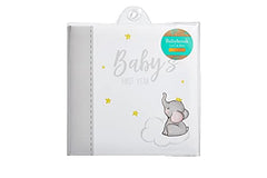 Kate & Milo Baby’s First Year Baby Memory Journal, Gender-Neutral Baby Keepsake, Baby Milestone Memory Book, Baby Journal, Elephant, Multi