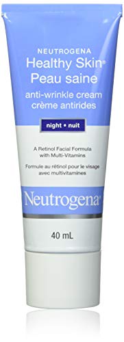 Neutrogena Anti Wrinkle Face Night Cream, Healthy Skin Retinol Face Cream, 40 mL(Packaging may vary)