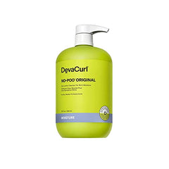 DevaCurl No-Poo Original, Zero Lather Cleanser for Rich Moisture, 946mL