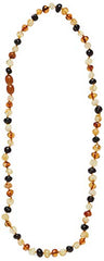 Healing Hazel 100-Percent Baltic Amber Adult Necklace Multi Polished 18-Inch-20-Inch