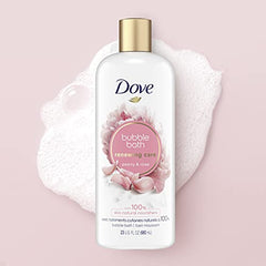 Dove Nourishing Secrets Bubble Bath renewing care bath and body Peony & Rose leaves skin feeling soft and smooth 680 ml