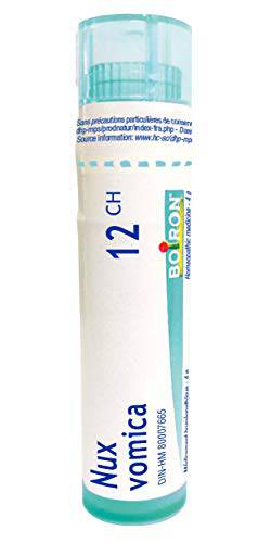 Boiron Nux Vomica 12CH, 80 Pellets, Homeopathic Medicine