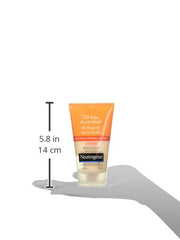 Neutrogena Acne Exfoliating Face Scrub, Salicylic Acid Acne Treatment and Exfoliator, 125 mL