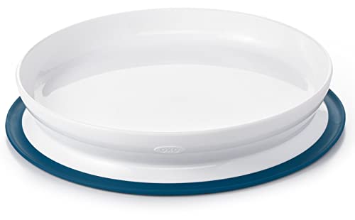 OXO Tot Stick & Stay Plate, Navy