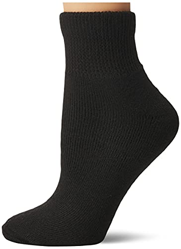 Dr. Scholl's Unisex Diabetic and Circulatory Ankle Socks, Diabetic, Half Cushion, Moisture Control