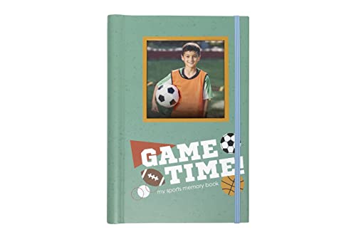 Little Pear Sports Journal, Sports and Game Memories Keepsake Book, Photo Album Keepsake Book, Gender-Neutral Green