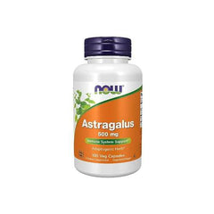 NOW Supplements Astragalus 500mg Capsules, 100 Count