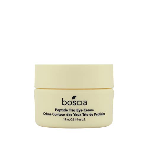 boscia Eye Cream for Daily Use. Target Your Undereye. Hydrating, Age-Degying, & Brightening Undereye Cream for Fine Lines & Wrinkles. Vegan, Cruelty-Free, Natural, & Clean Skincare. Peptide Blend