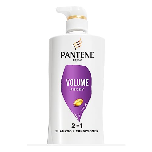 PANTENE PRO-V Volume & Body 2in1 Shampoo + Conditioner, 17.9oz/530mL