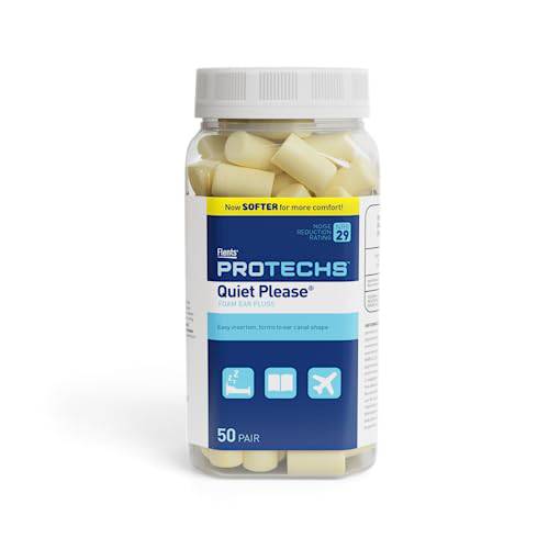 Flents Quiet Please Foam Ear Plugs (50 Pair) Beige