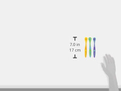 Nuby 535383 Fun Feeding Spoons