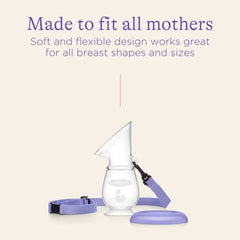 Lansinoh Silicone breastmilk collector.