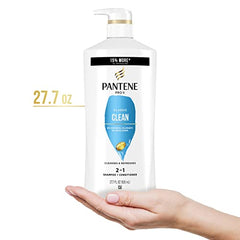 PANTENE PRO-V Classic Clean 2in1 Shampoo + Conditioner Twin Pack, 27.7 fl oz/ 820 mL