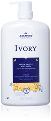 Ivory Mild & Gentle Body Wash, Milk & Honey Scent, 1035 mL