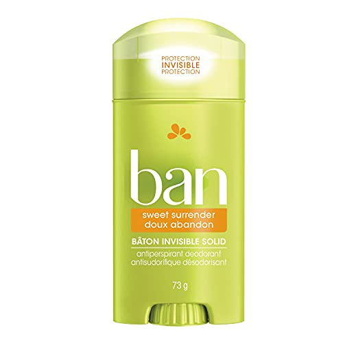 Ban Sweet Surrender 24-Hour Invisible Solid, Antiperspirant Deodorant, 73 G